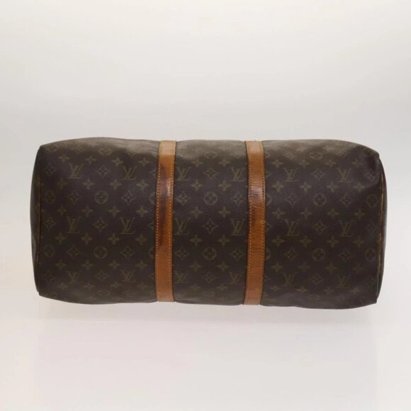 LOUIS VUITTON Monogram Keepall 50 Boston Bag M41426 LV Auth 122457 - Picture 7 of 16
